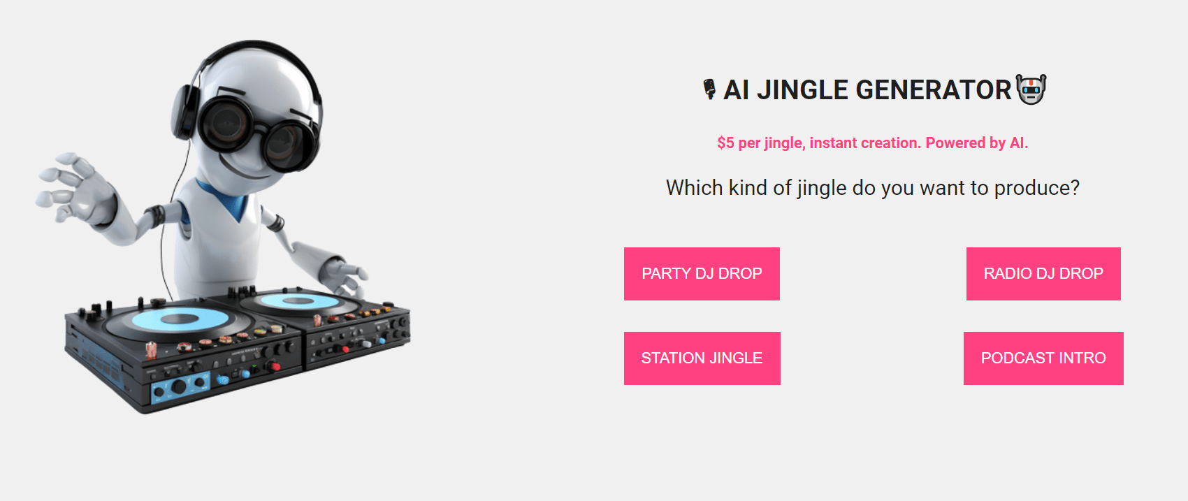 AI Jingle Generator