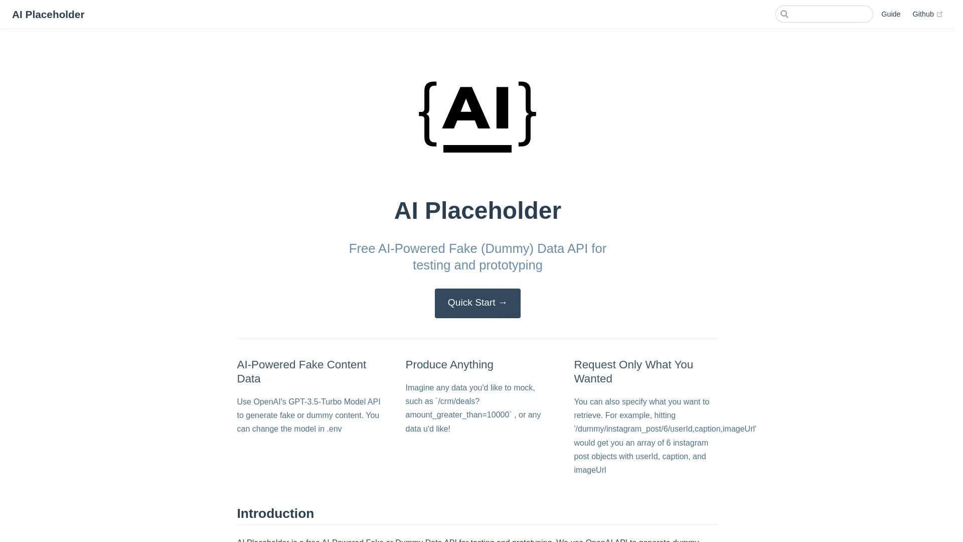 AI Placeholder