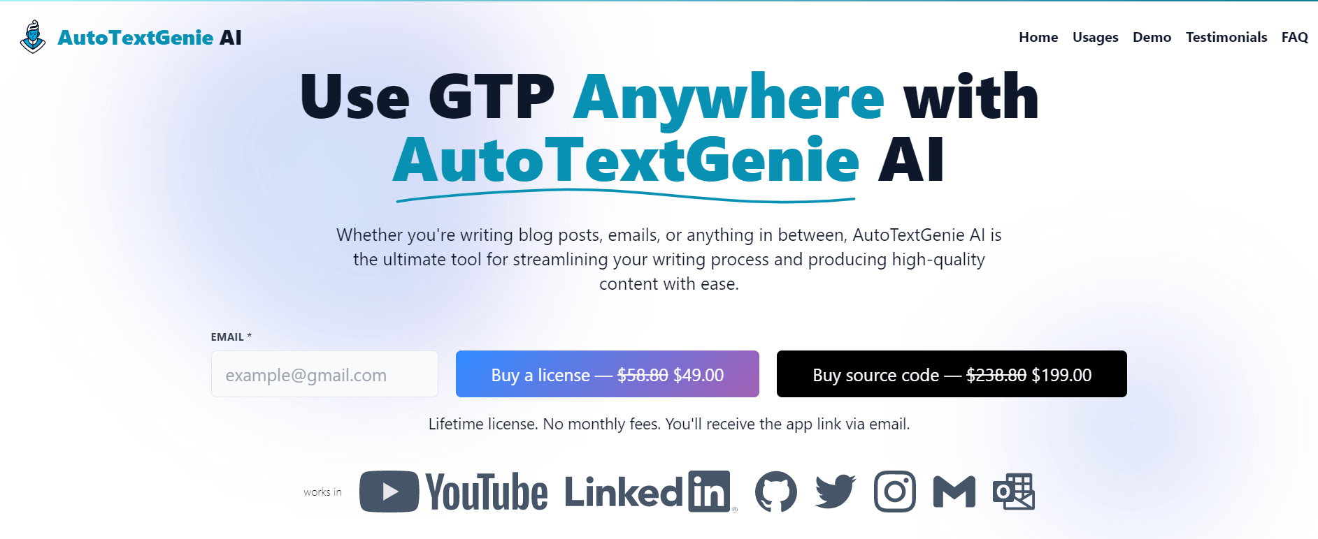 AutoTextGenie AI