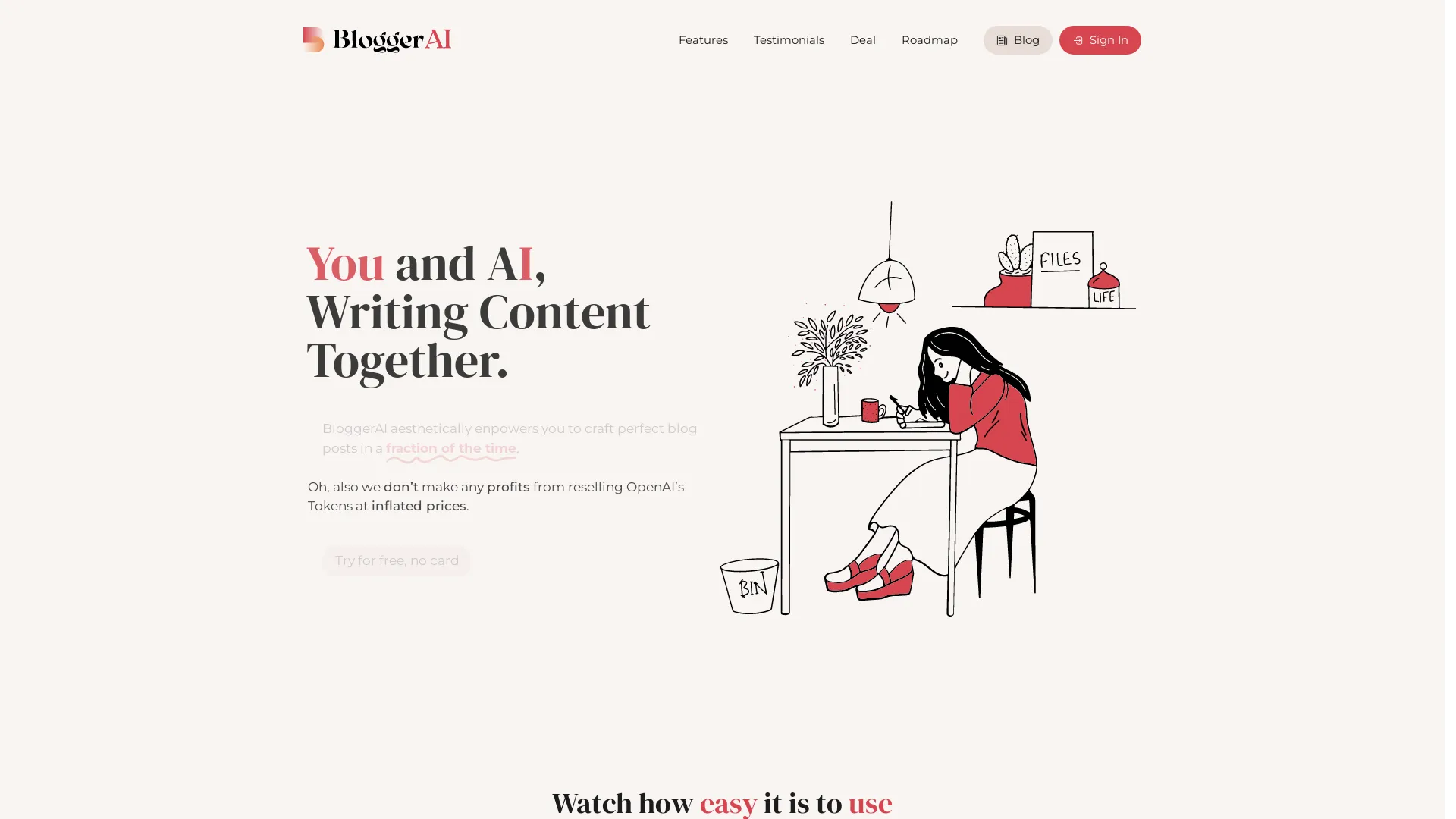 Blogger AI