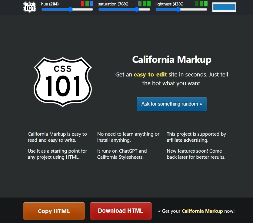 California Markup