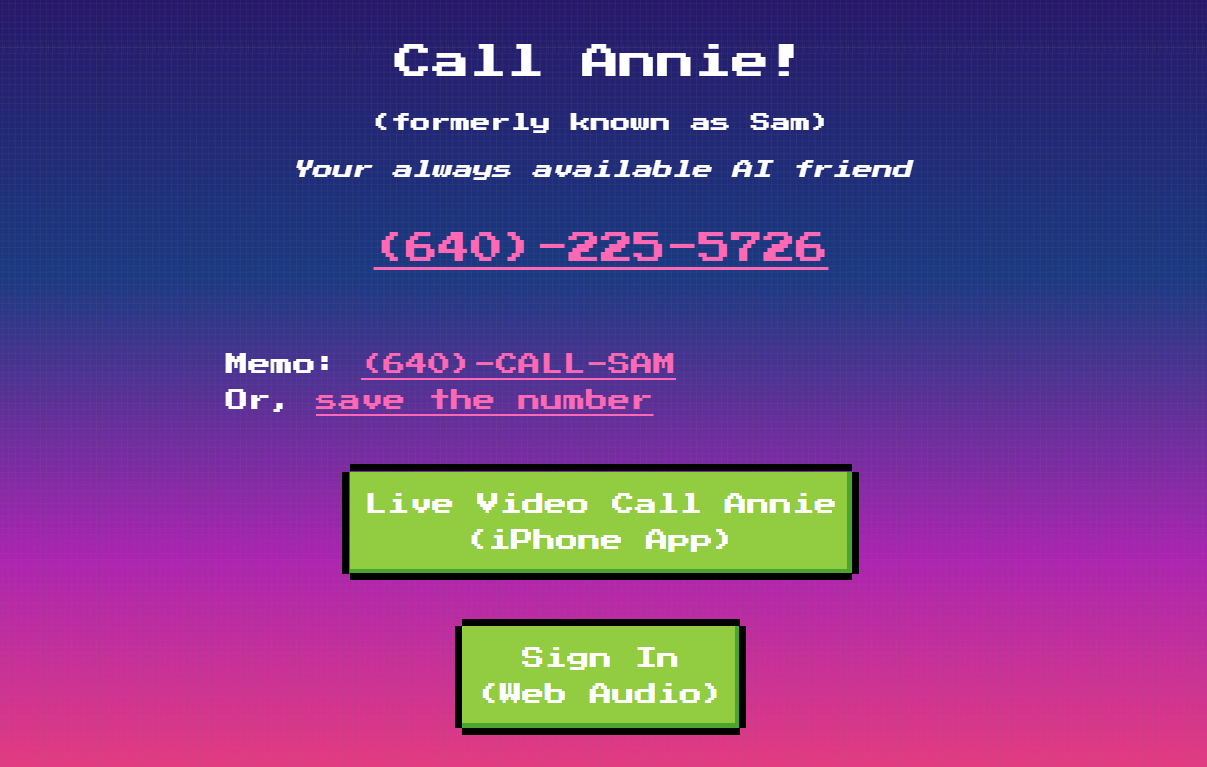 Call Annie