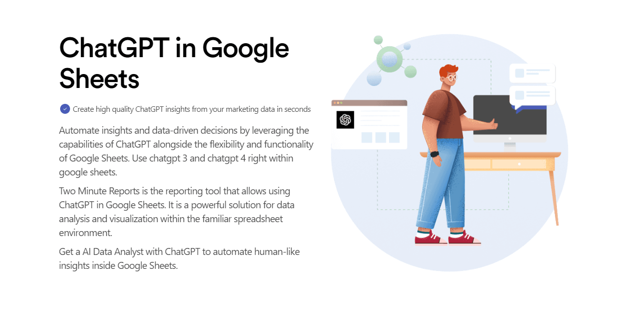 ChatGPT in Google Sheets