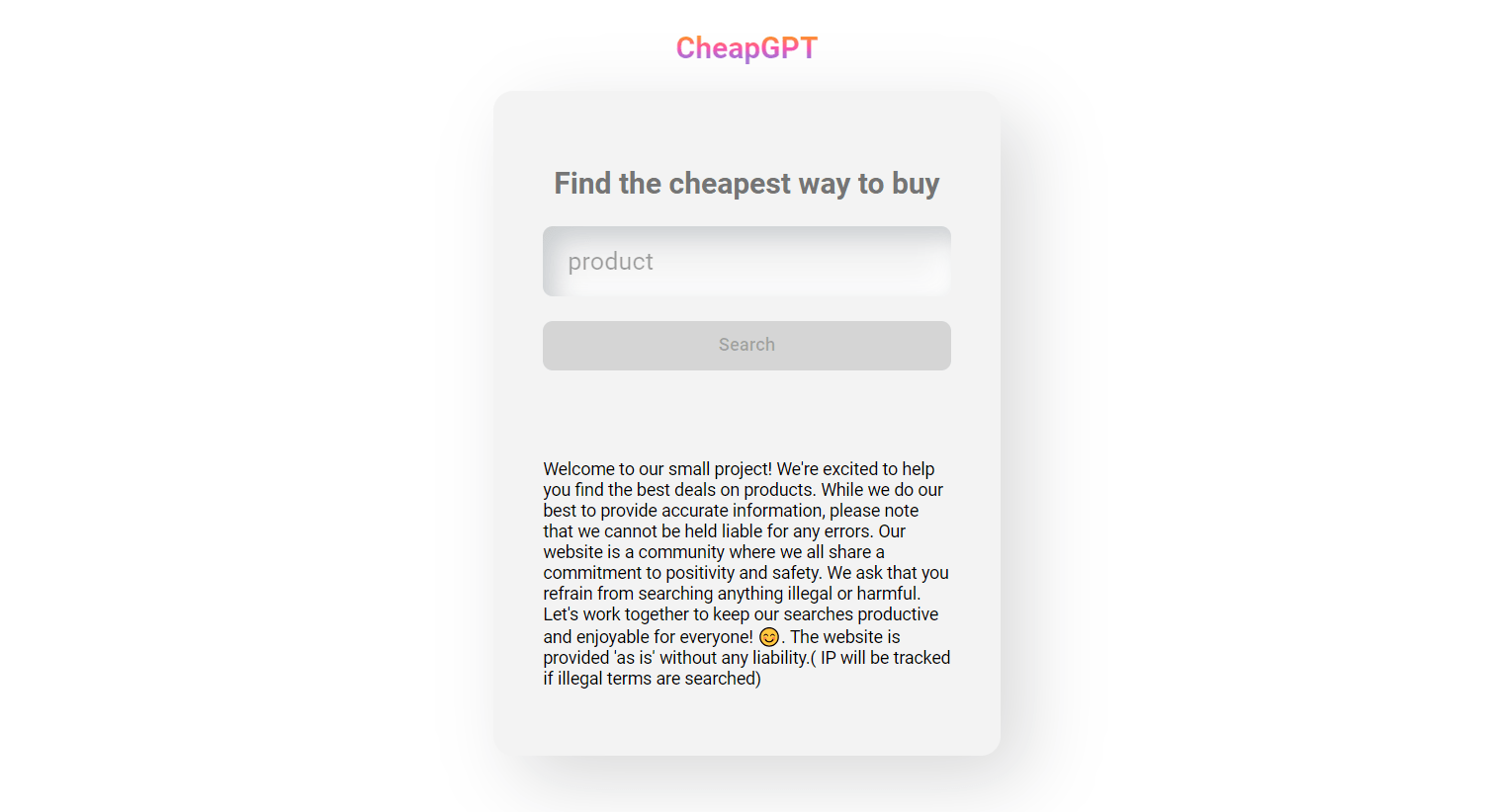 CheapGPT