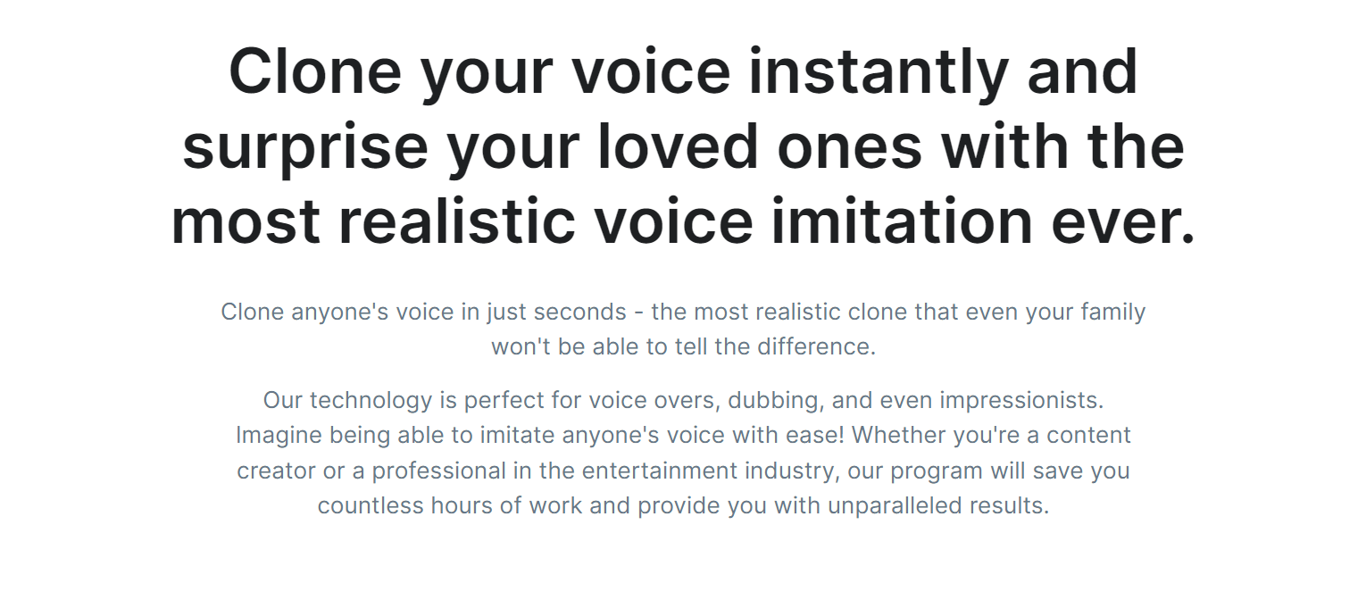 Clonemyvoice