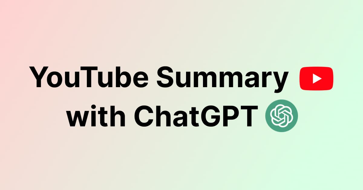 Glasp YouTube Summarizer