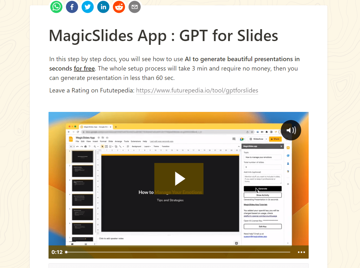 GPTforSlides