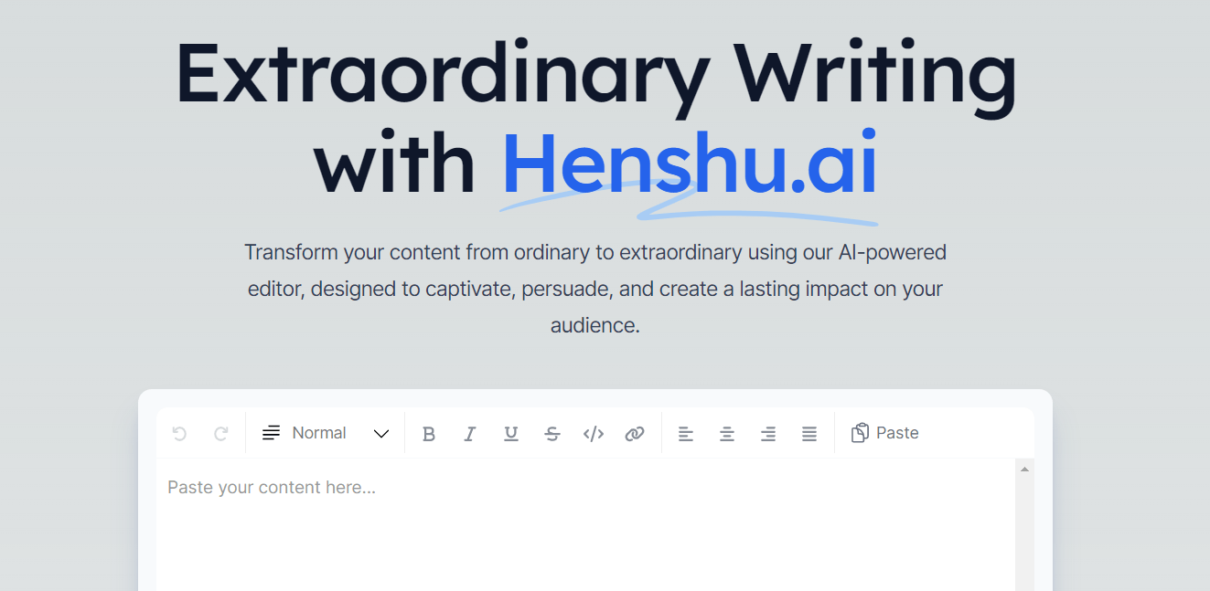 Henshu.ai