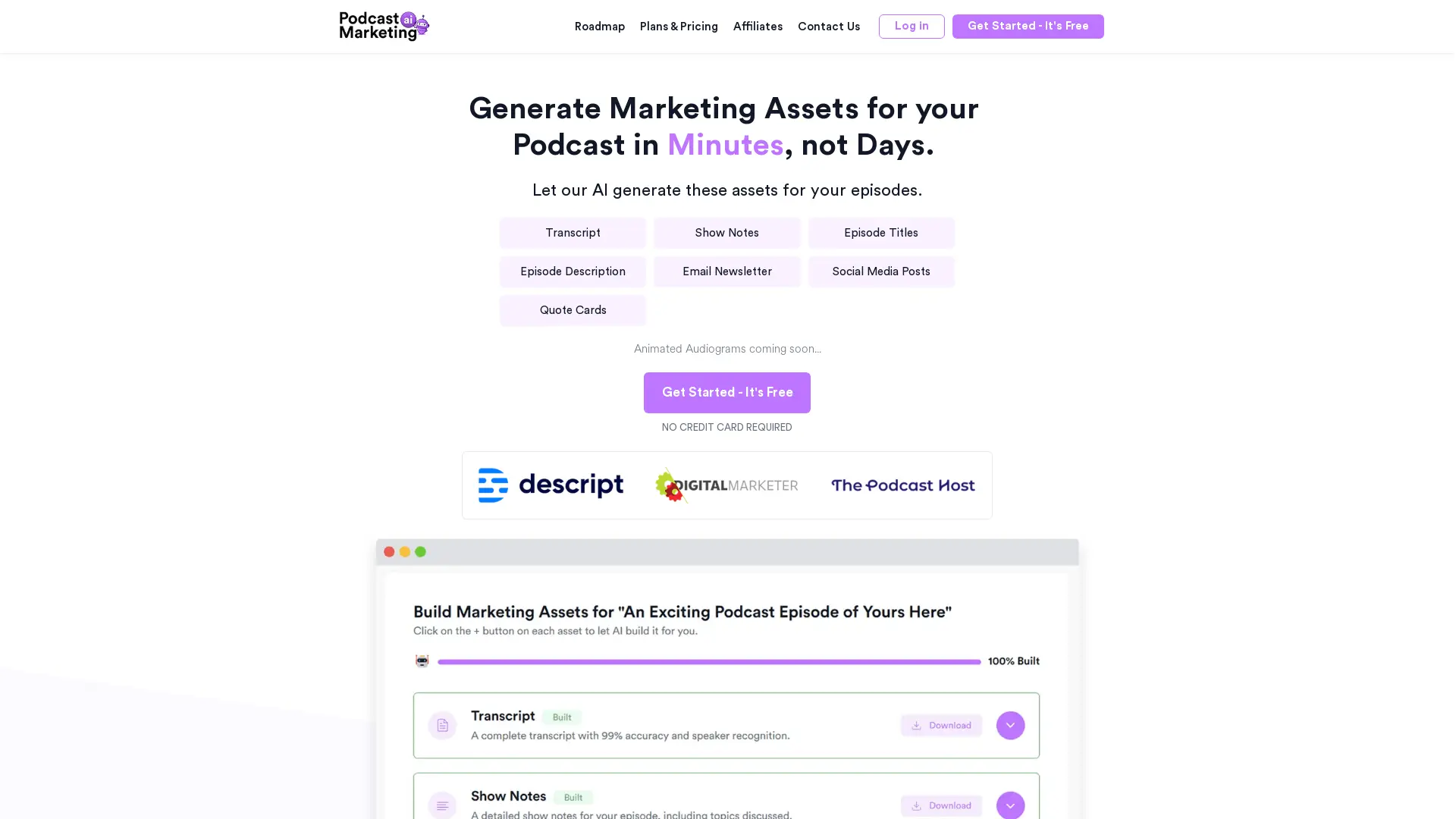 Podcast Marketing AI