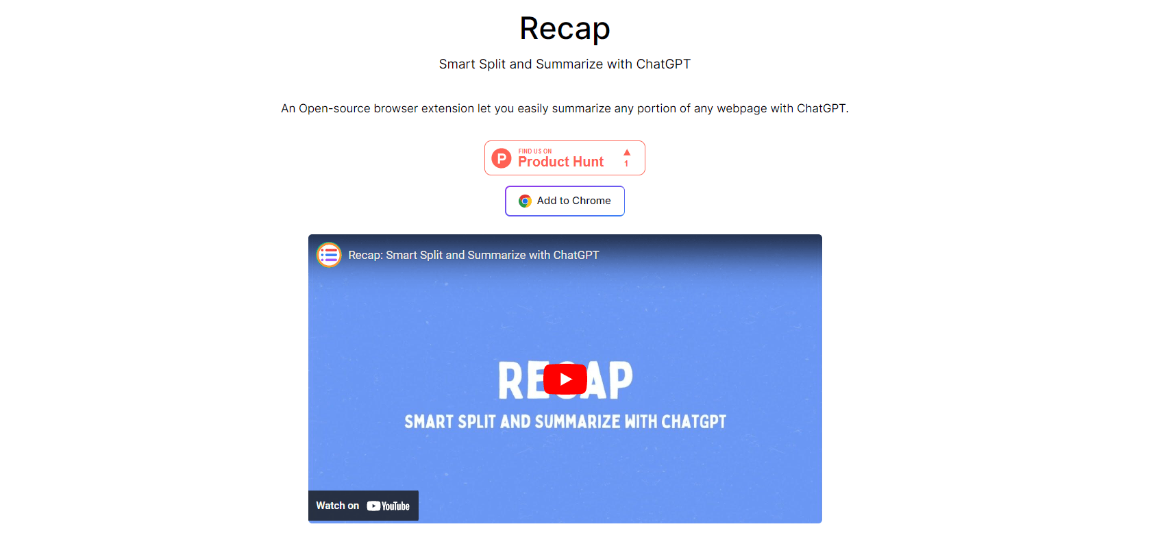 Recapext