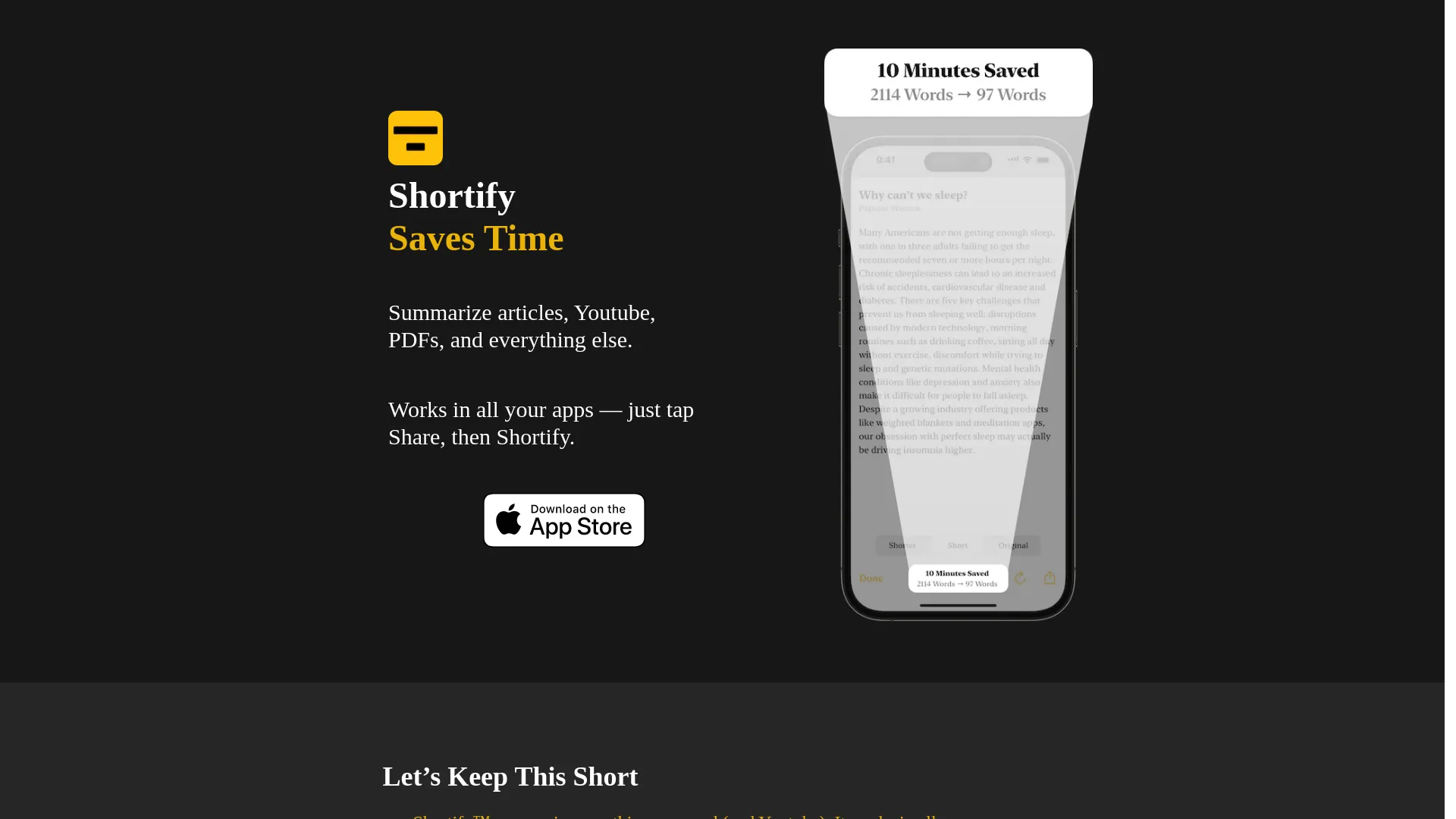 Shortify