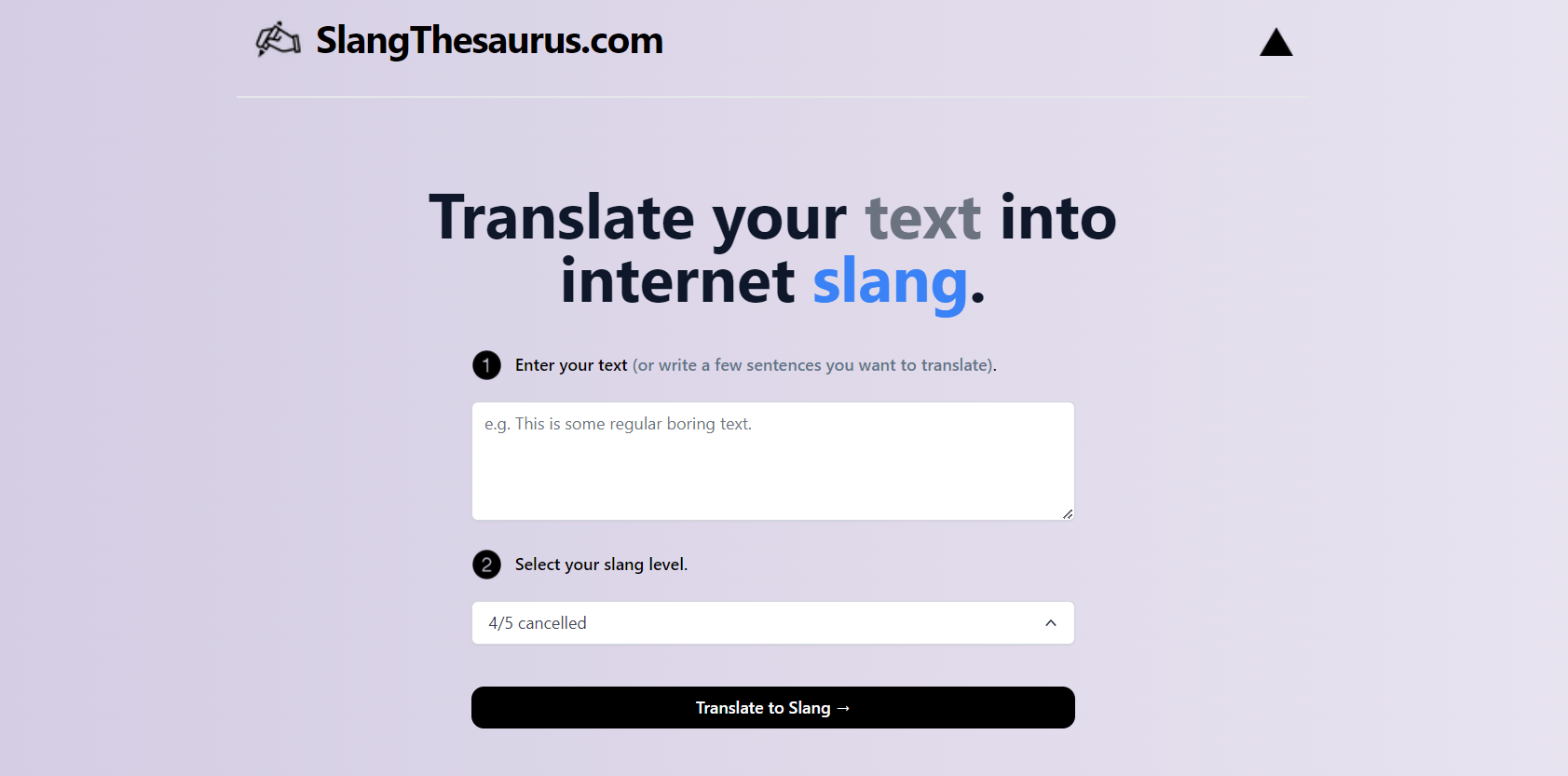 Slang Thesaurus