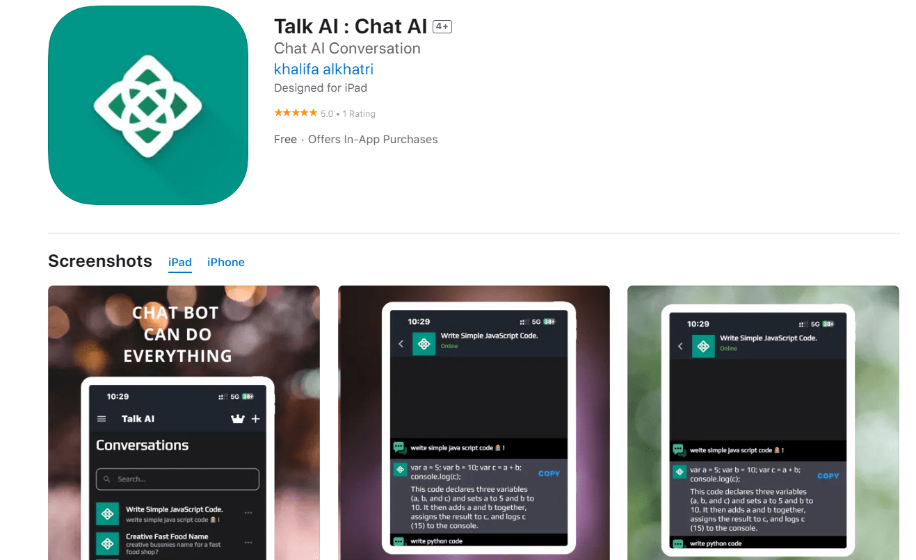 Talk Ai