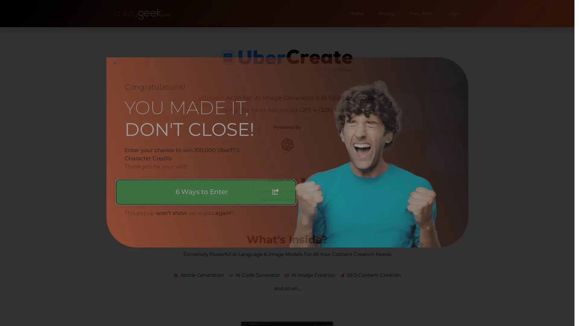 UberCreate