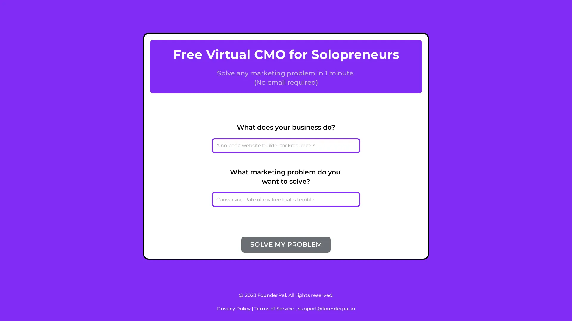 Virtual CMO